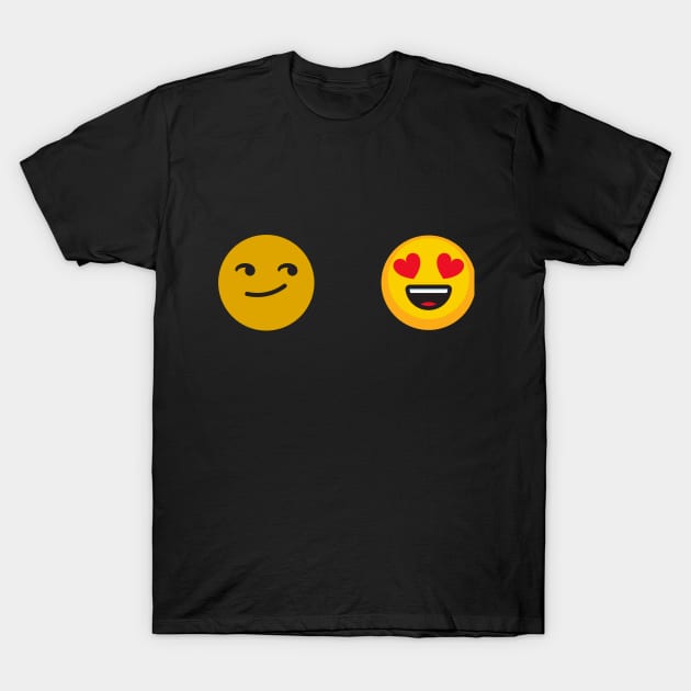 Emoji Sticker T-Shirt by HuntersDesignsShop